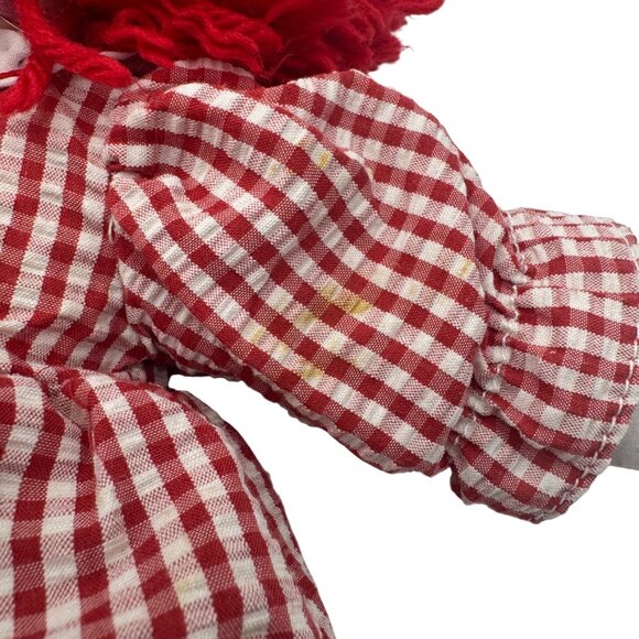 Vintage Johnny Gruelle Raggedy Ann Doll By Applause Special Valentines Day Ed. - Picture 4 of 6